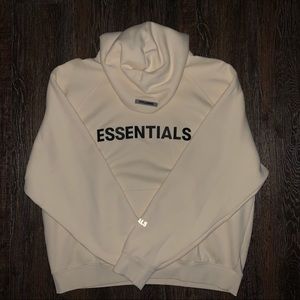 Fear of God (F/W20) Cream Pullover Hoodie